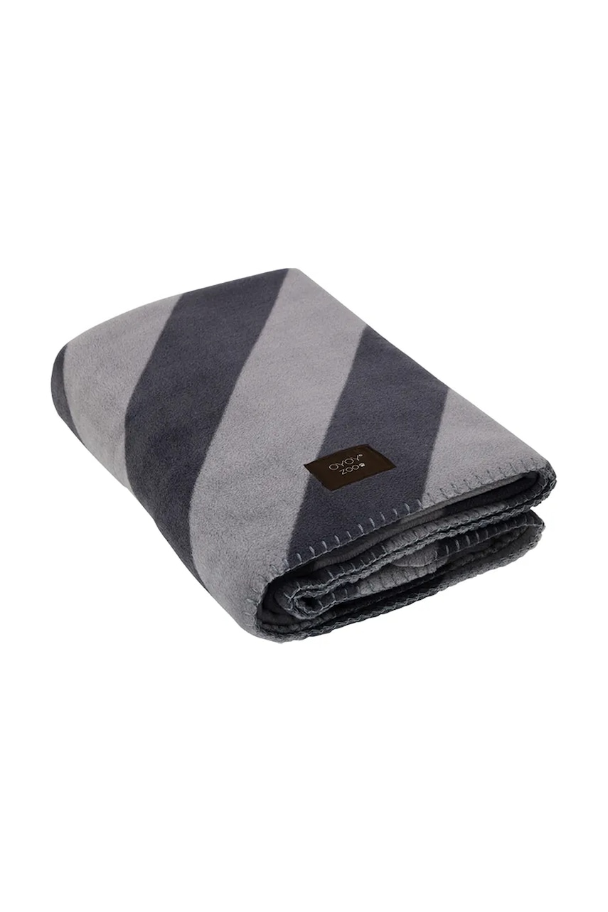 OYOY pătură pentru animale de companie Kaya 160 x 120 cm culoarea negru