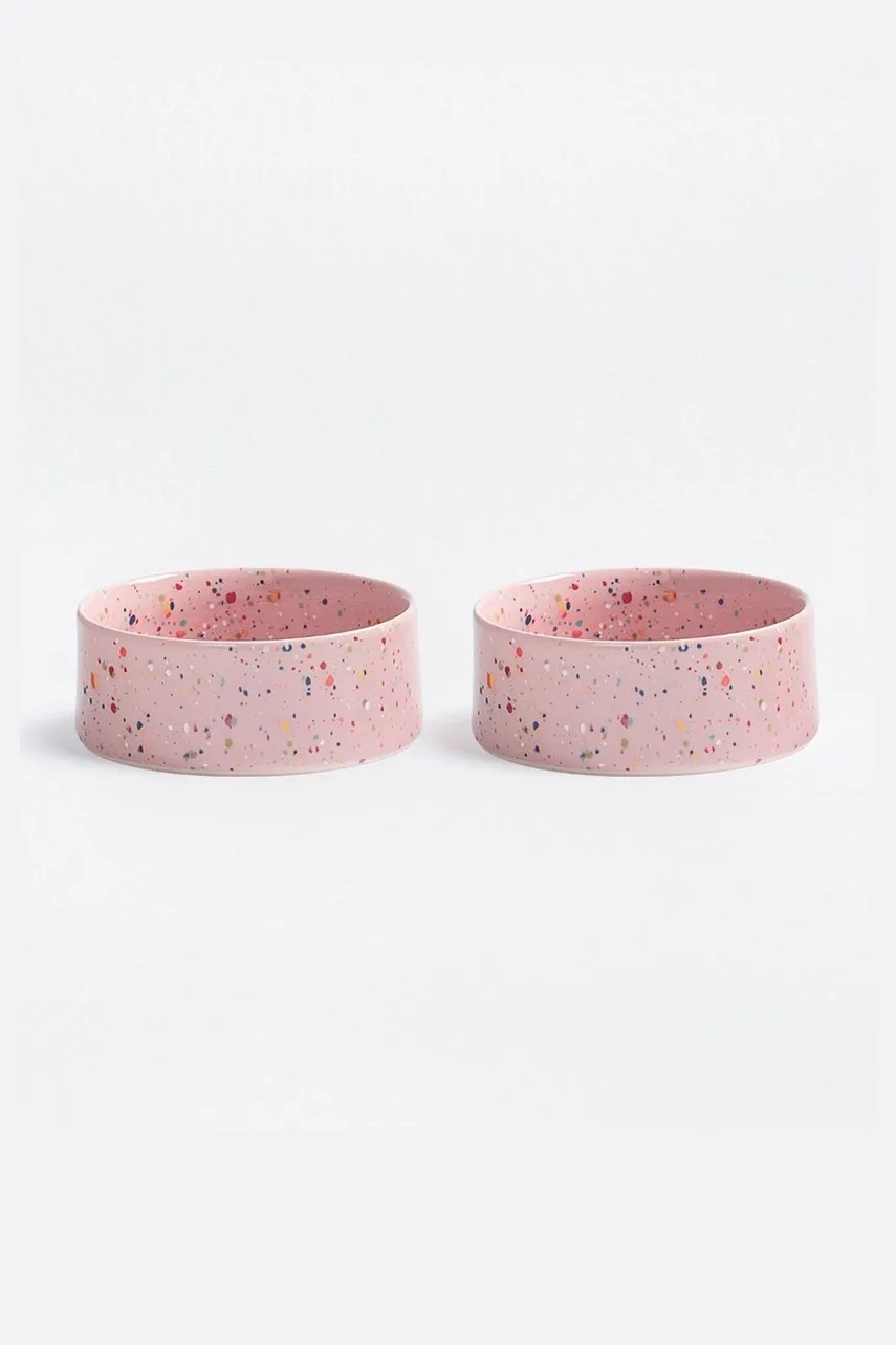 Egg Back Home un set de boluri pentru animalul tău de companie 16,5 cm 2-pack culoare roz