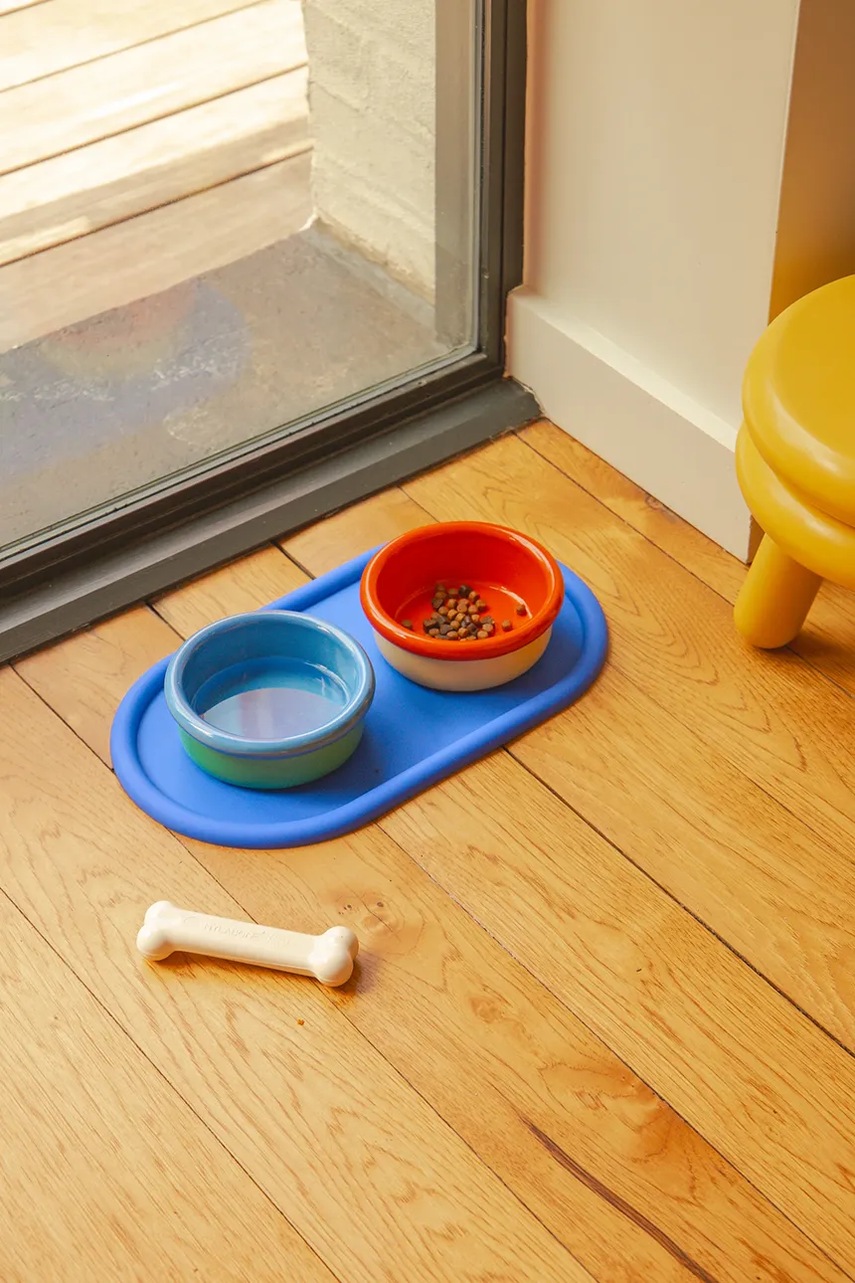 Σετ μπολ με βάση για κατοικίδια Areaware Every Pet Eats Set 3 elementy χρώμα: πολύχρωμο φωτογραφία