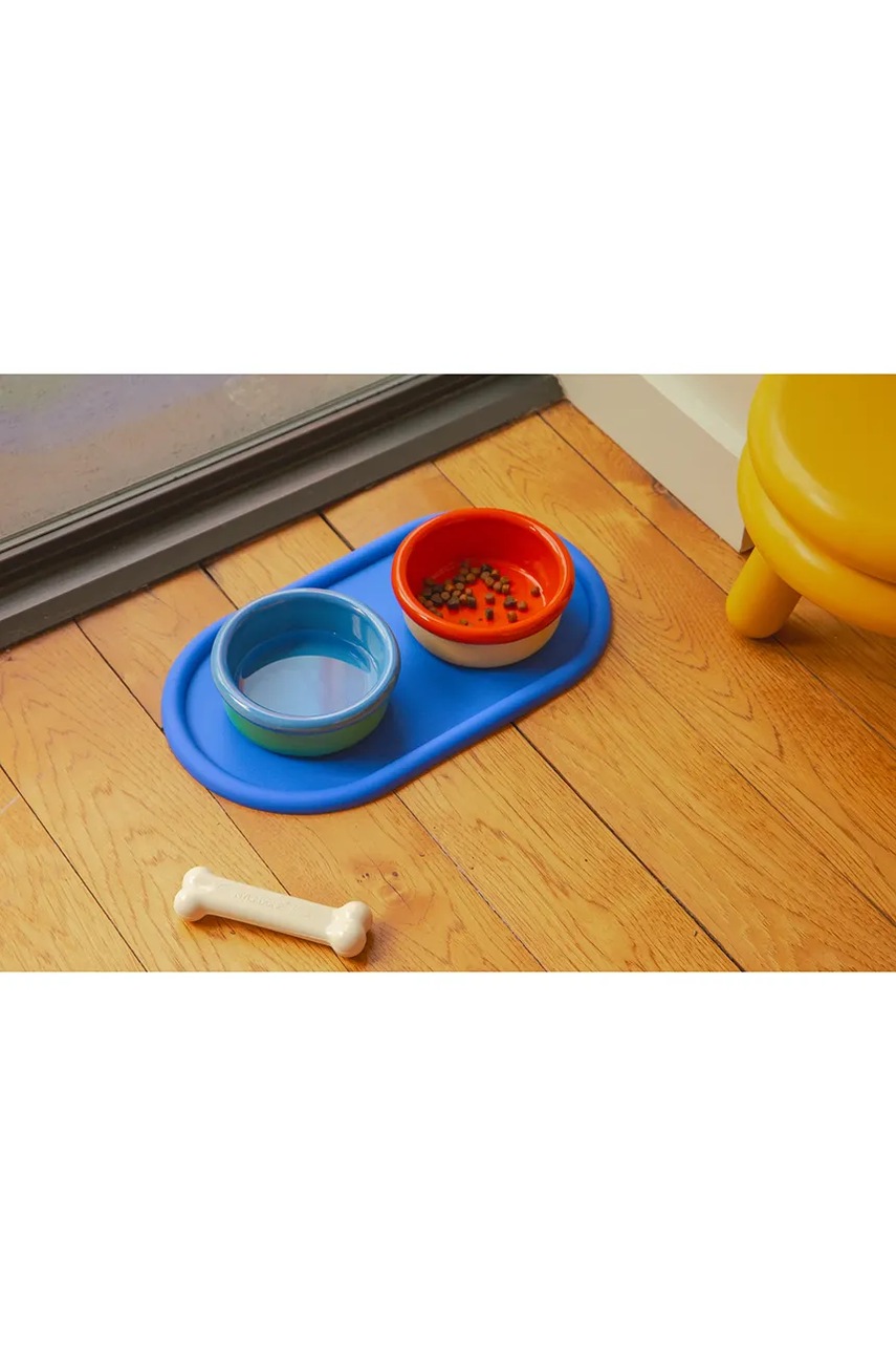 Σετ μπολ με βάση για κατοικίδια Areaware Every Pet Eats Set 3 elementy χρώμα: πολύχρωμο φωτογραφία