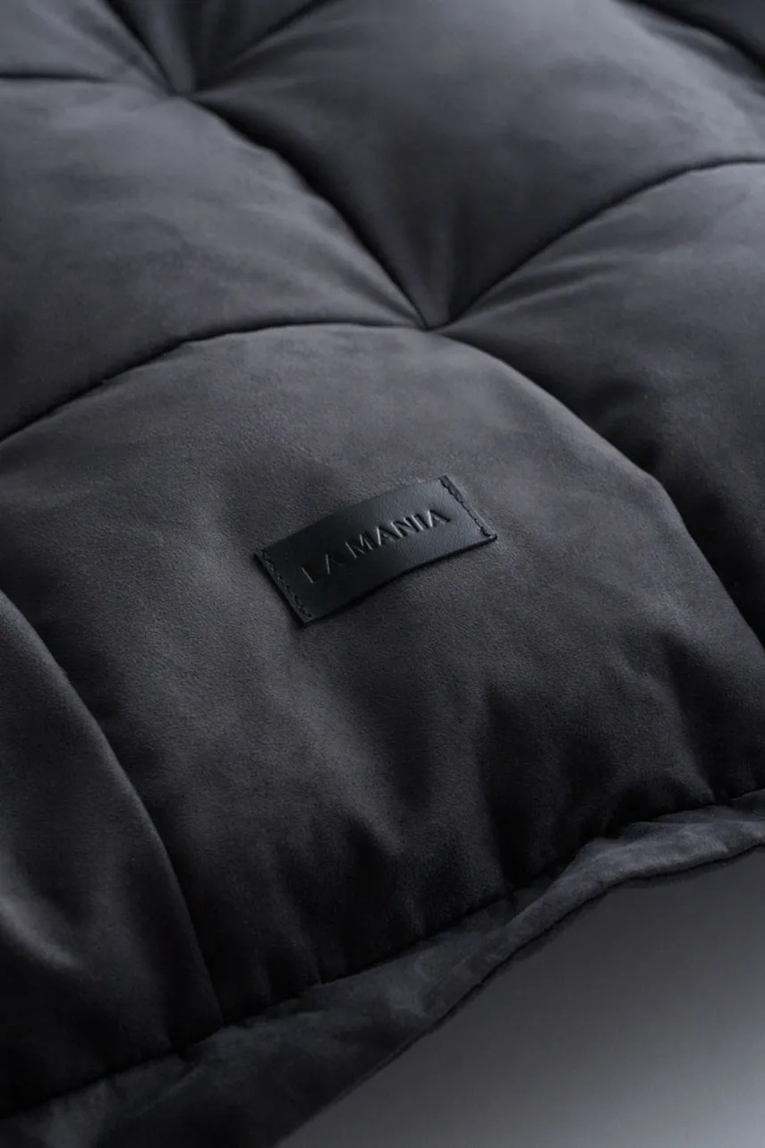 Κρεβάτι για κατοικίδια La Mania Corde L/100 x 80 cm χρώμα: γκρι φωτογραφία