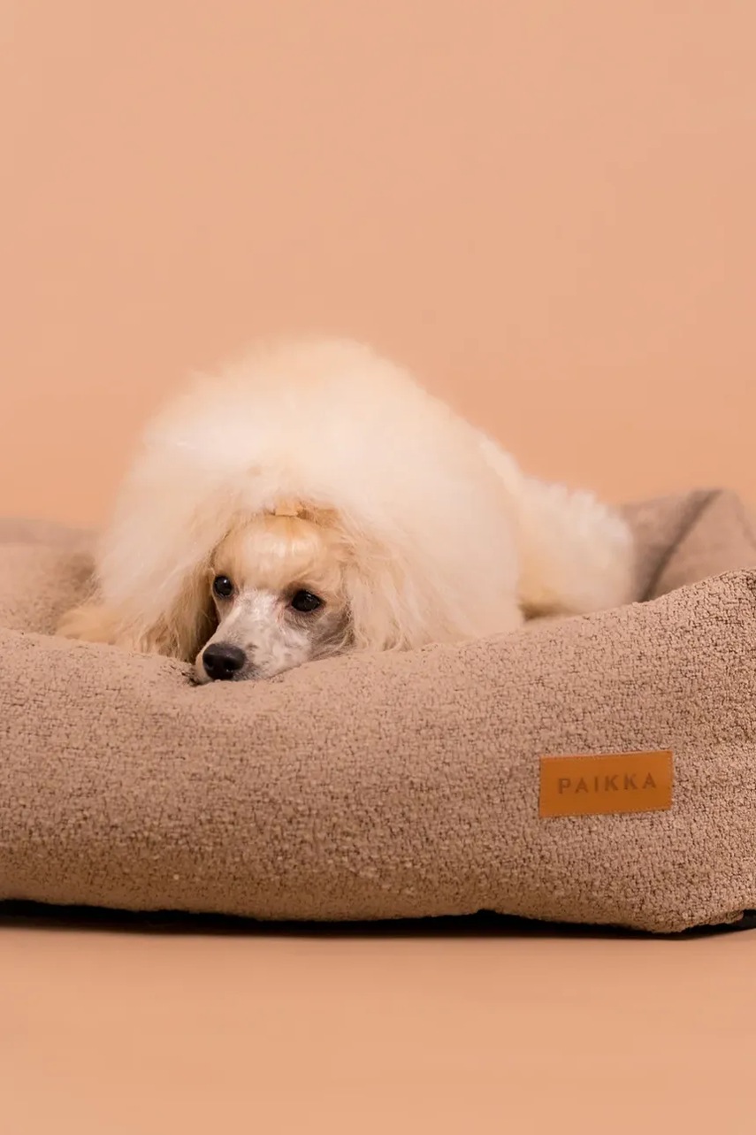 Κρεβάτι για κατοικίδια PAIKKA Bouclé 95 x 75 x 20 cm φωτογραφία