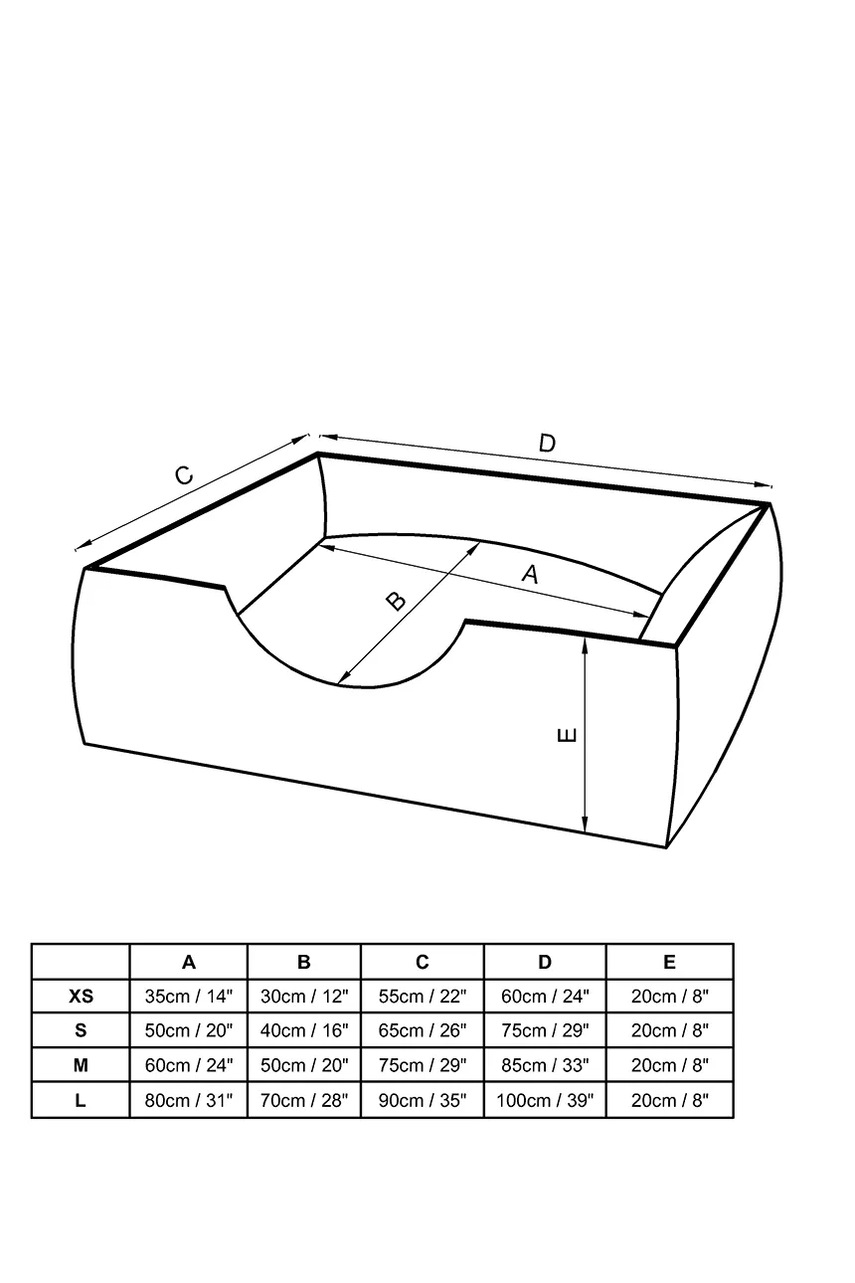 Ορθοπεδικό κρεβάτι για κατοικίδιο Bebobi Sono 70 x 50 x 17 cm φωτογραφία