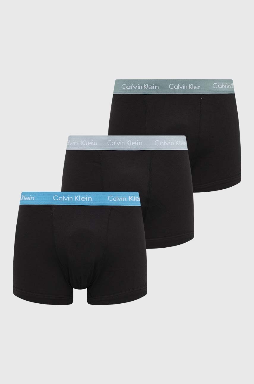 

Боксерки Calvin Klein Underwear (3 броя) в черно 0000U2662G, Черен