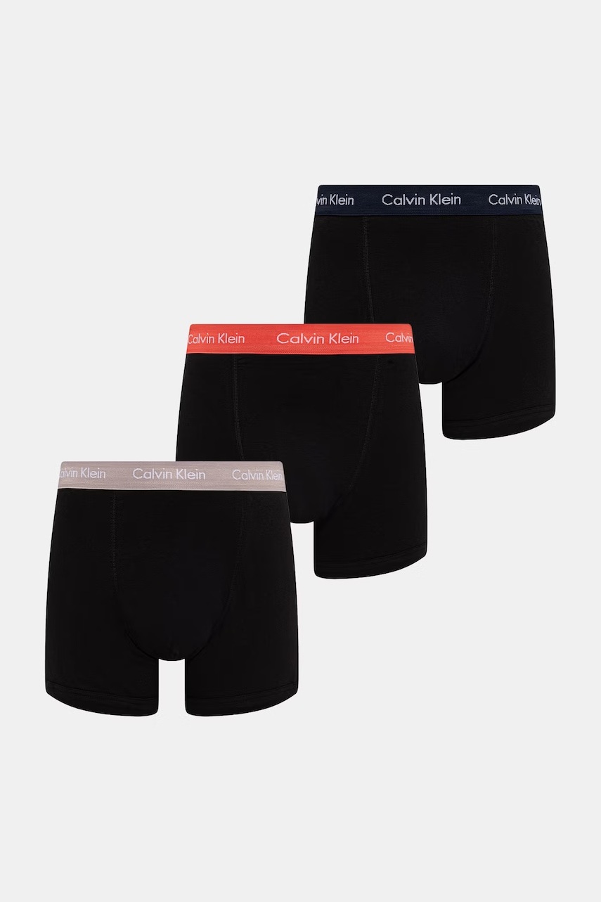 Calvin Klein Underwear boxerky pánske bavlnené s elastanom 3-pack