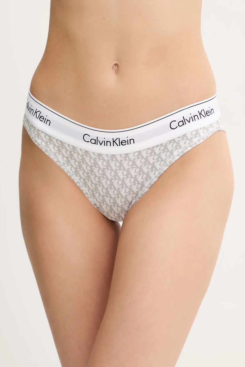 

Бикини Calvin Klein Underwear в сиво 0000F3787E, Сив