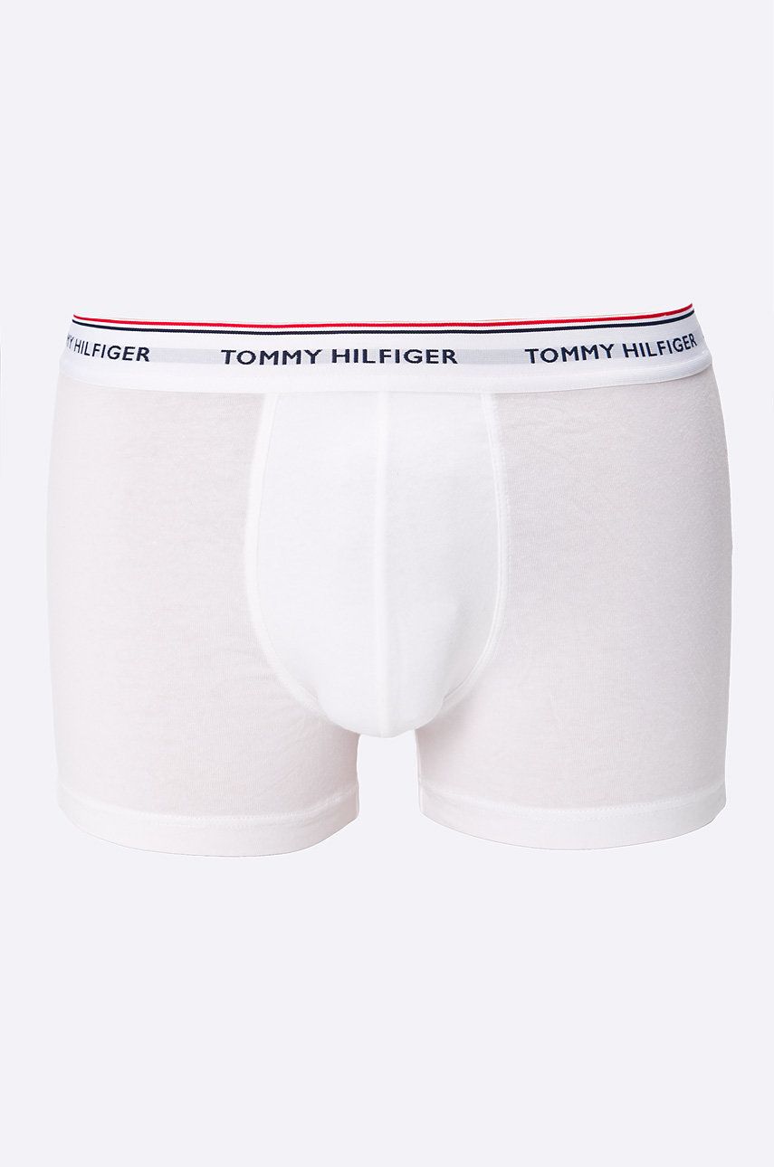 Boxerky Tommy Hilfiger 3-pack pánské, červená barva, 1U87903842