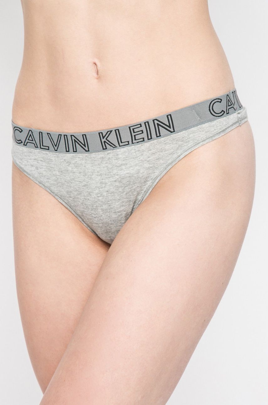 Levně Tanga Calvin Klein Underwear 000QD3636E