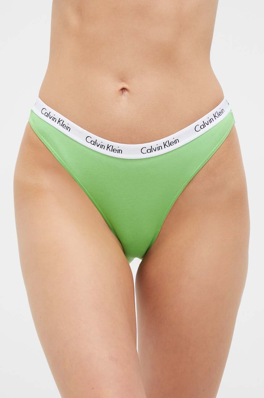 

Бикини Calvin Klein Underwear 0000D1618E, Зелен
