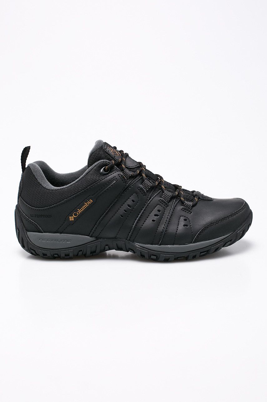 Columbia pantofi Woodburn II Waterproof barbati, culoarea negru BM3924.15530-010