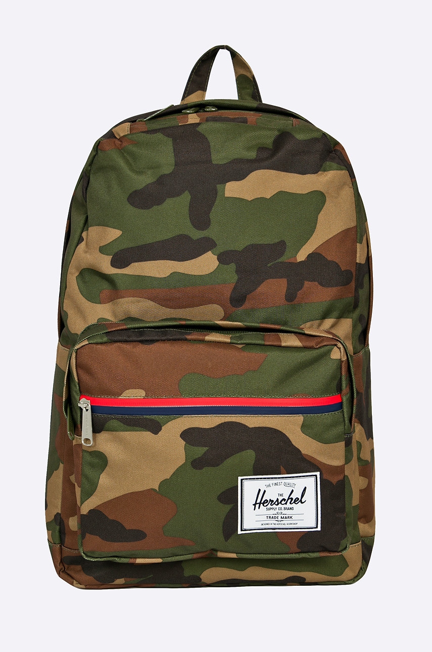 Herschel - Batoh 10011.M - zelená -  Materiál č. 1: 100% Polyester Materiál č. 2: 100% Pol