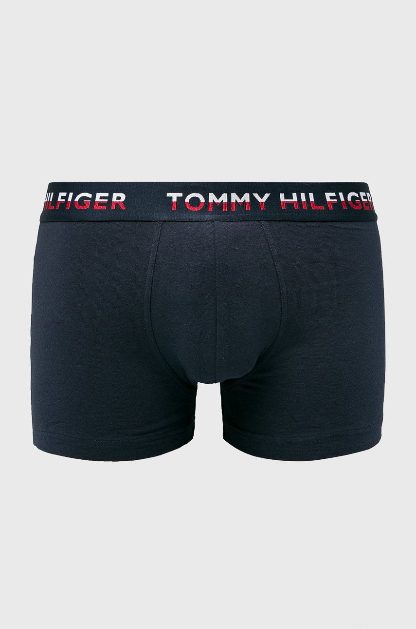 Tommy Hilfiger - Boxerky (2-pack) - námořnická modř - 95% Bavlna