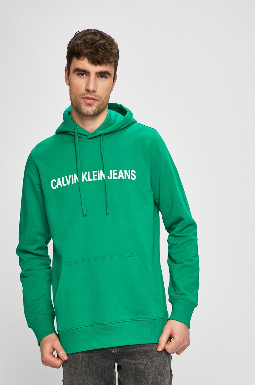 

Calvin Klein Jeans - Суичър, Зелен