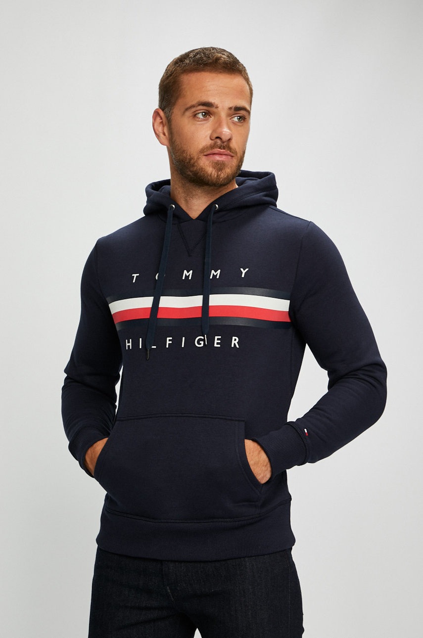 

Tommy Hilfiger - Суичър, Тъмносин