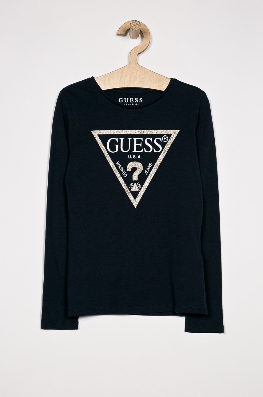 

Guess Jeans - Детска риза с дълги ръкави 118-175 cm, Тъмносин