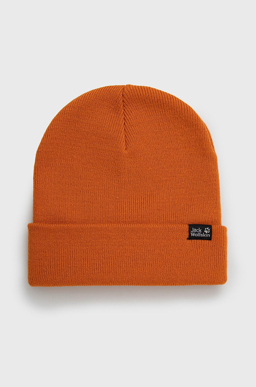 Jack Wolfskin culoarea portocaliu, din tesatura neteda