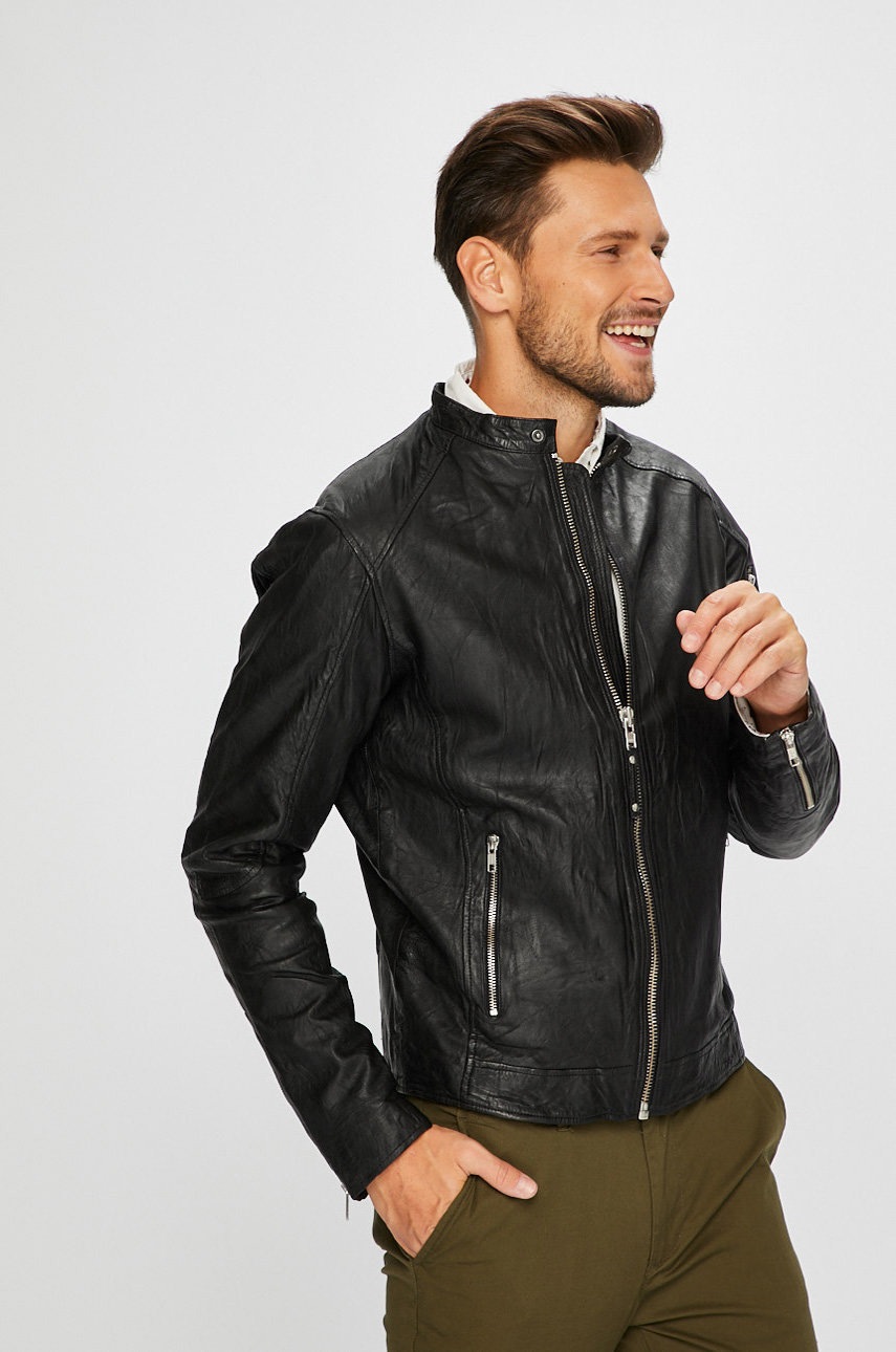 Premium by Jack&Jones - Geaca de piele