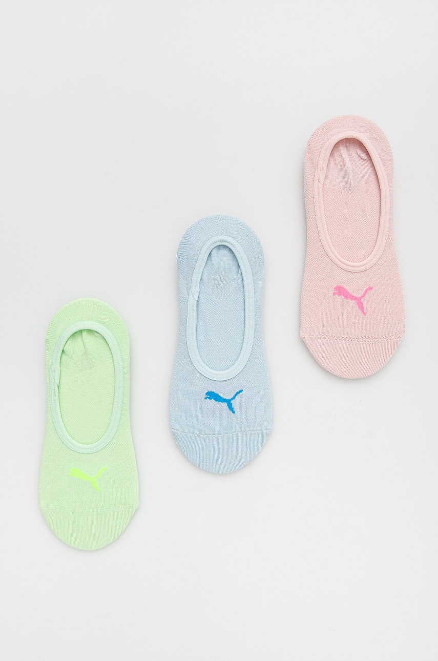 

Puma Къси чорапи (3 чифта), Зелен