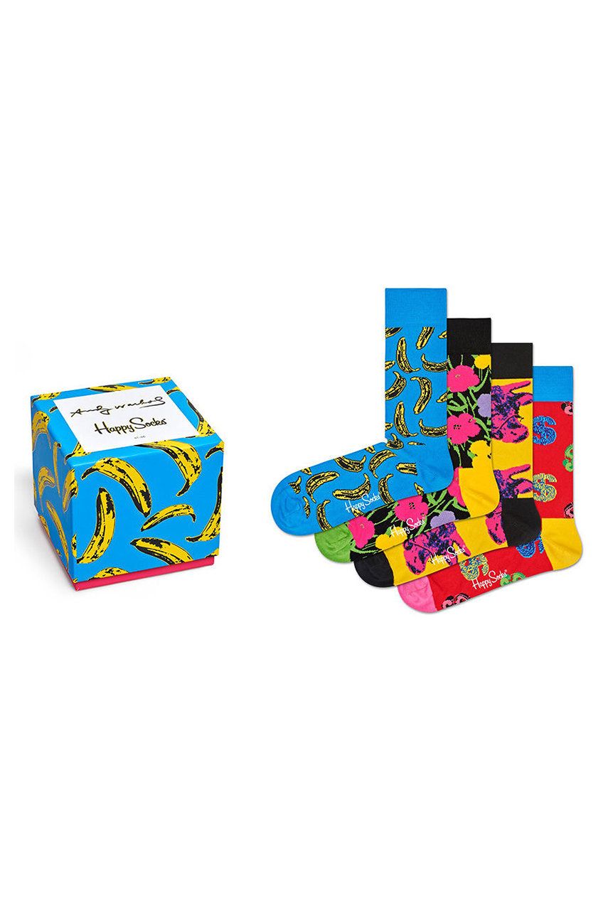 Happy Socks - Sosete Andy Warhol Gift Box
