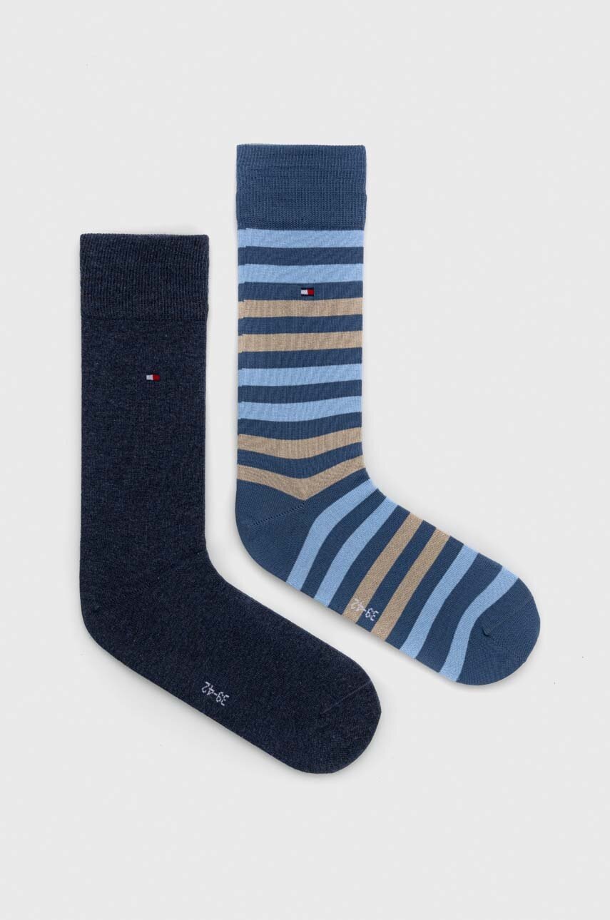 

Шкарпетки Tommy Hilfiger 2-pack чоловічі колір синій