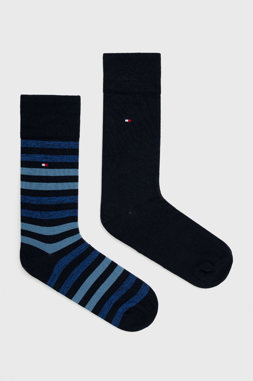 

Чорапи Tommy Hilfiger мъжки в тъмносиньо, Тъмносин