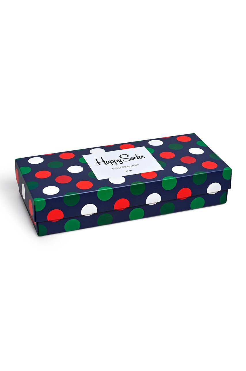 

Happy Socks - Чорапи Holiday Big Dot Gift Box (4-бройки), Многоцветен
