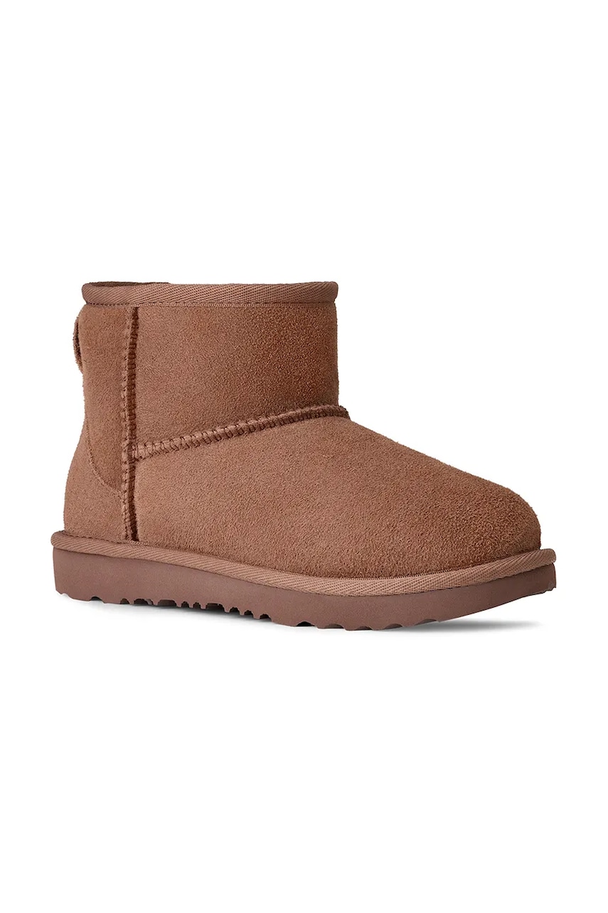 Детские замшевые сапоги UGG Classic Mini II цвет коричневый 1017715K Детские замшевые сапоги UGG Classic Mini II цвет коричневый 1017715K
