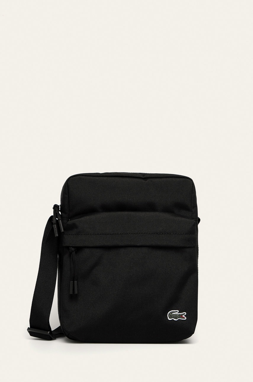 

Чанта Lacoste в черно, Черен