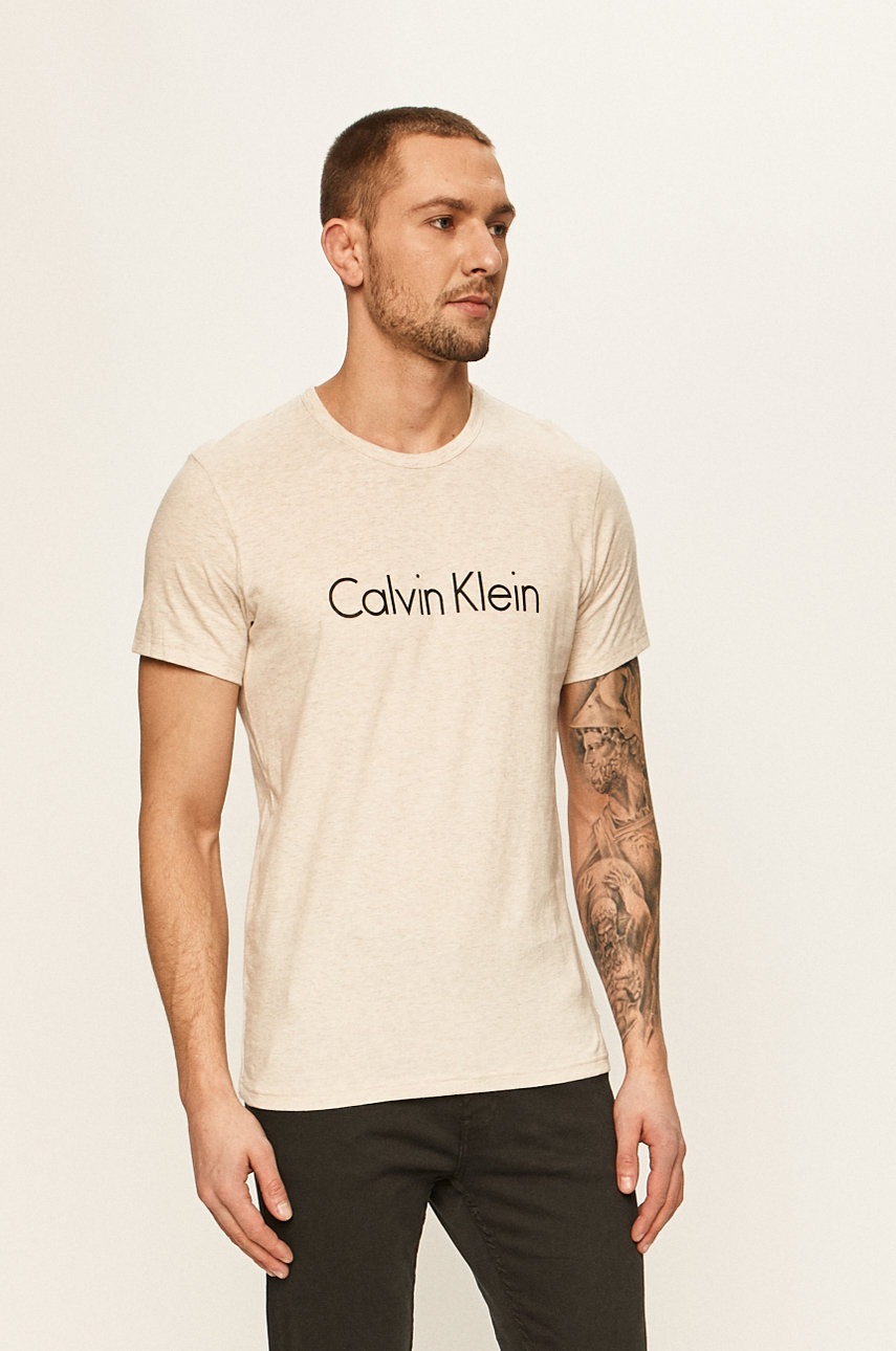 

Calvin Klein Underwear - Тениска, Бежов