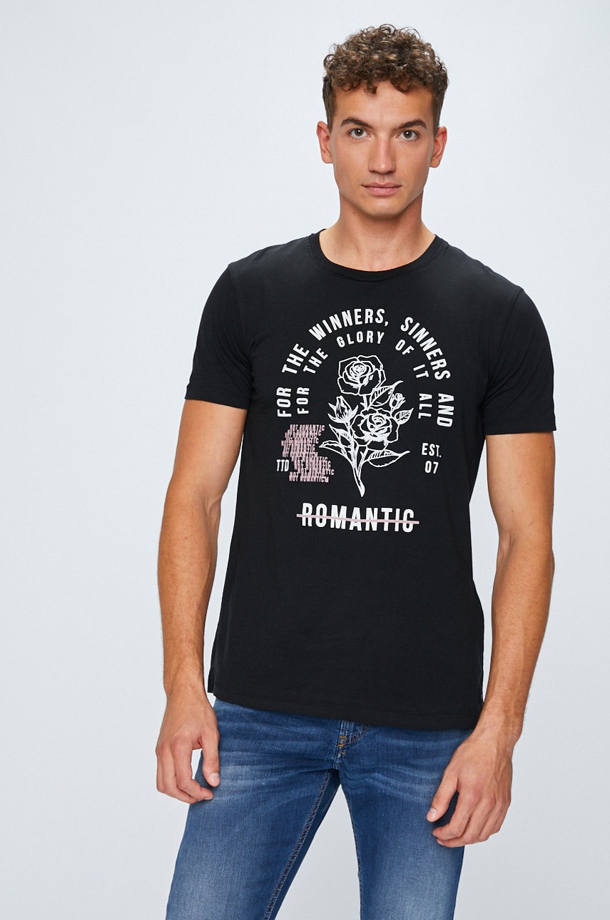 

Tom Tailor Denim - Тениска, Черен