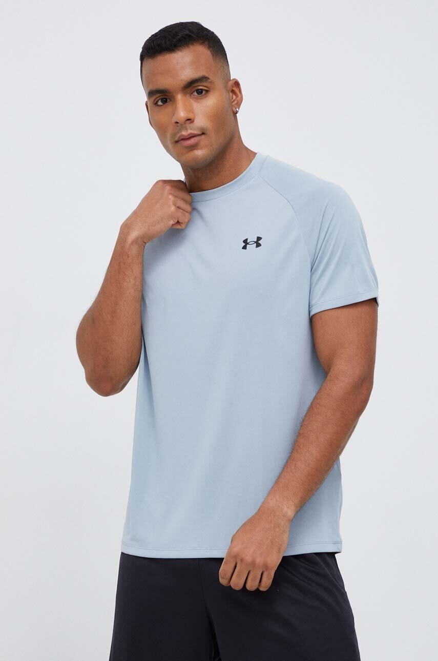 

Тениска за трениране Under Armour Tech 2.0 в черно с изчистен дизайн, Син