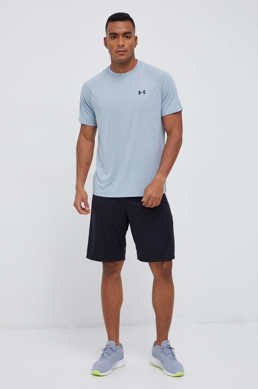 

Футболка для тренинга Under Armour Tech 2.0 цвет чёрный однотонная