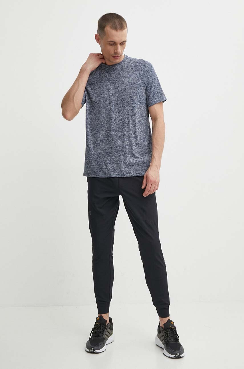 Μπλουζάκι προπόνησης Under Armour χρώμα: γκρι φωτογραφία