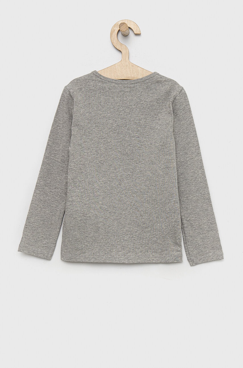Детский лонгслив Pepe Jeans Hana Цвет серый с принтом Детский лонгслив Pepe Jeans Hana Цвет серый с принтом
