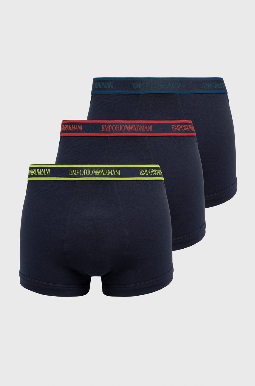 

Emporio Armani - Боксерки (3-бройки), Тъмносин