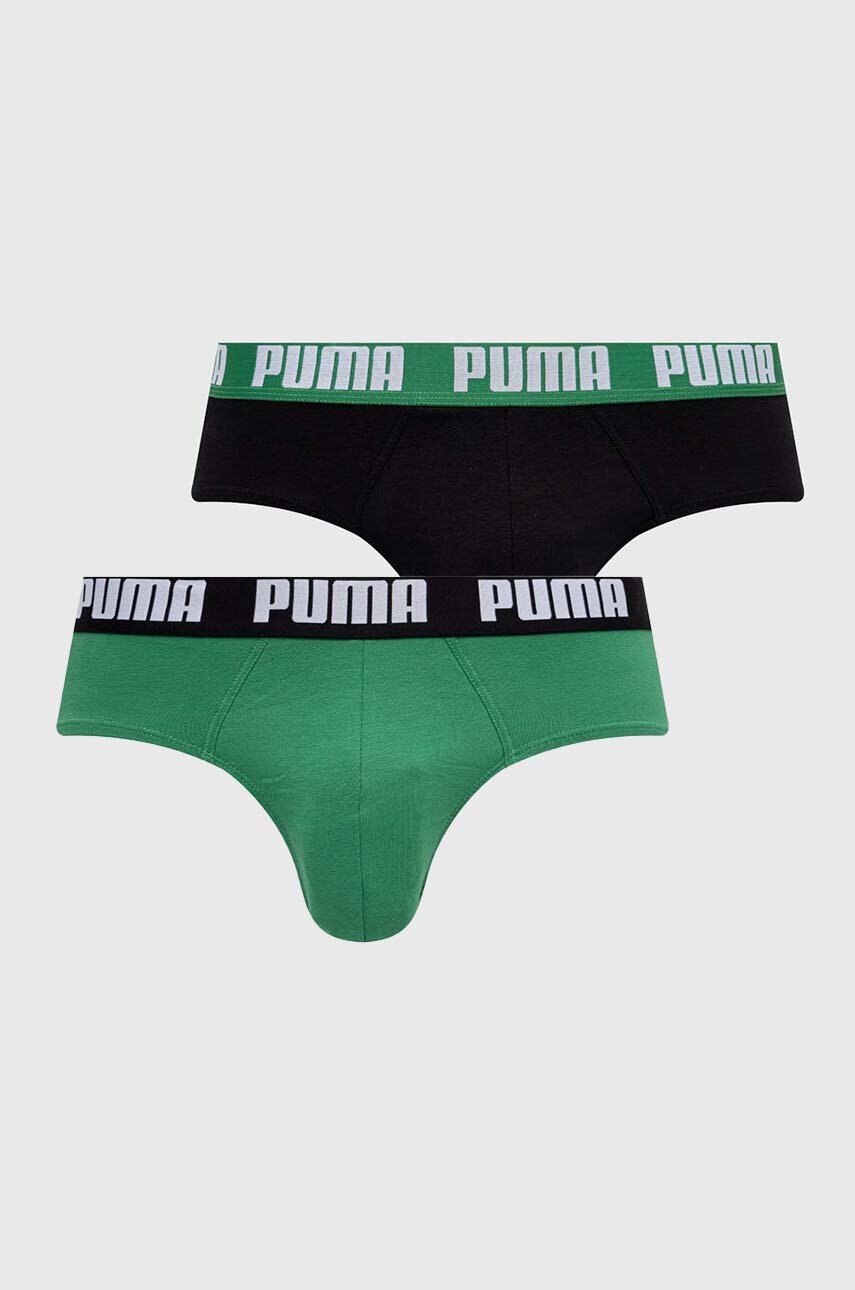 

Сліпи Puma 2-pack чоловічі колір зелений