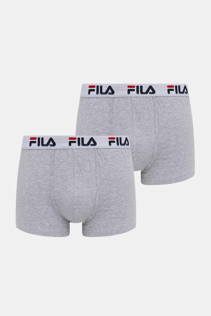 Fila priliehavé boxerky pánske s bavlnou 2-pack