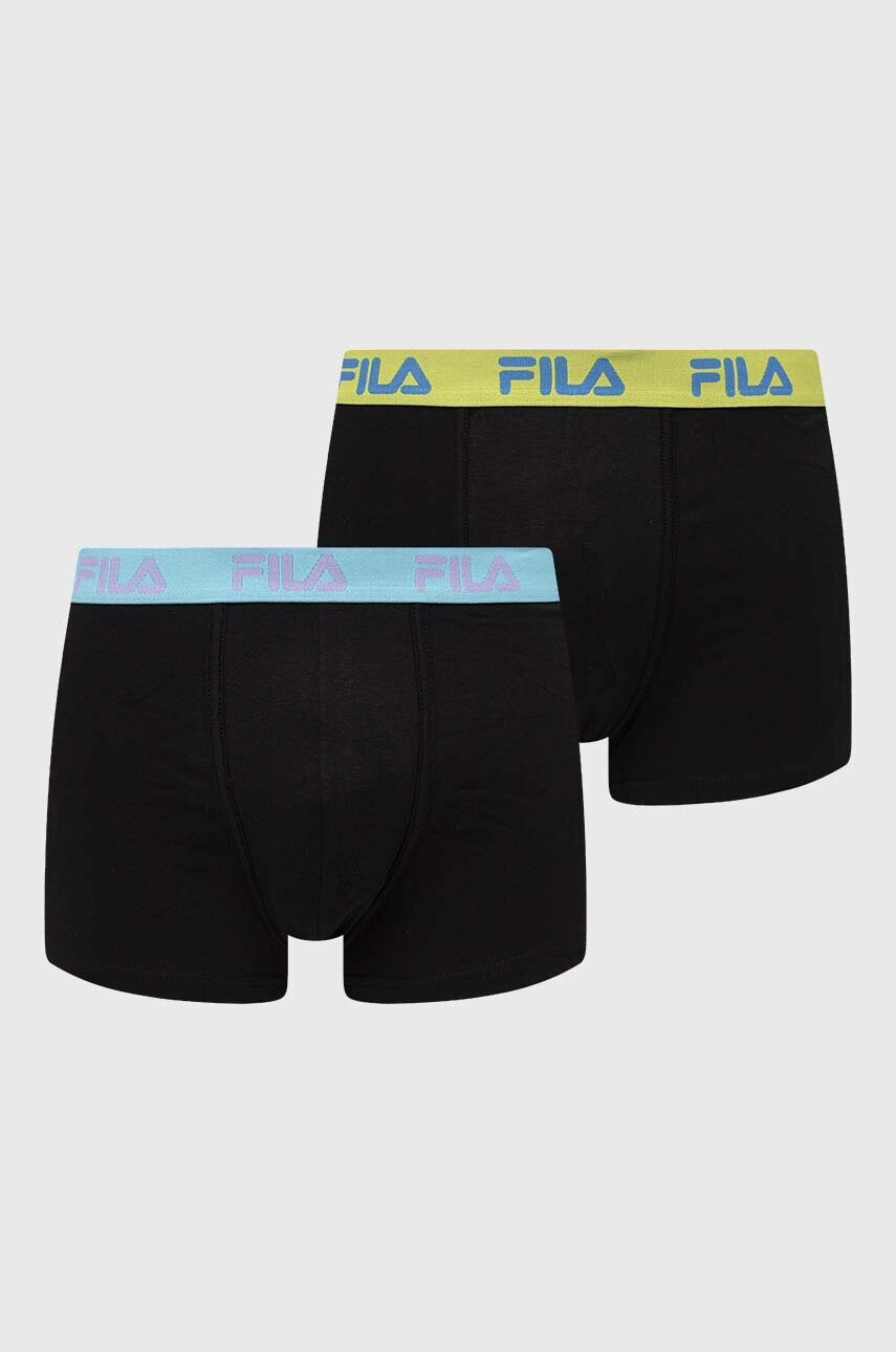 

Боксеры Fila 2 шт мужские цвет чёрный