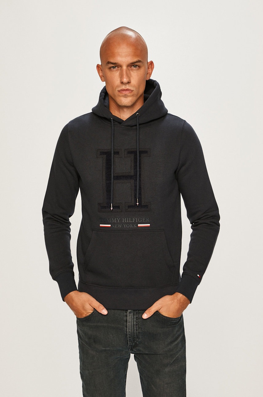 

Tommy Hilfiger - Суичър, Тъмносин