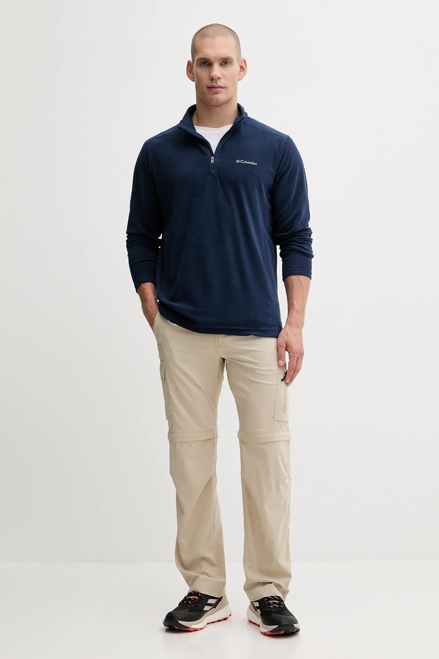 Спортивная кофта Columbia Klamath цвет синий однотонная 1352472