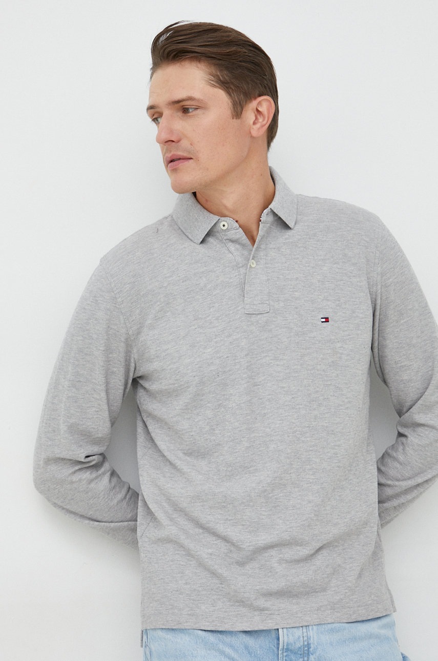 

Tommy Hilfiger Блуза с дълги ръкави, Сив