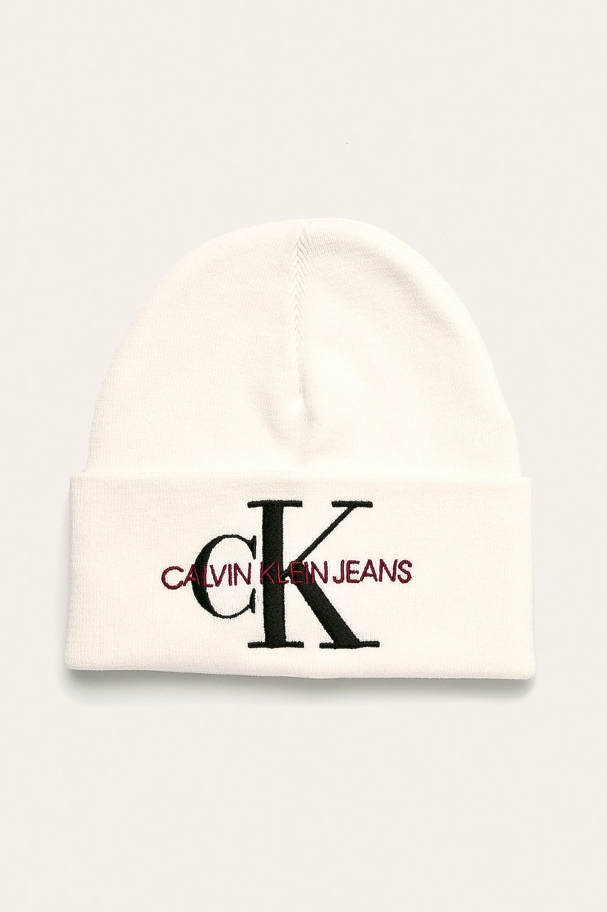 

Calvin Klein Jeans - Шапка, Бял