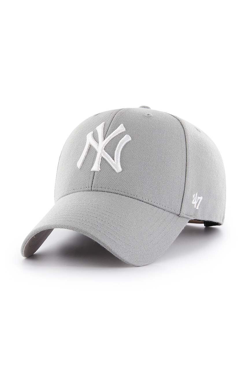 47brand șapcă MLB New York Yankees B-MVPSP17WBP-GY