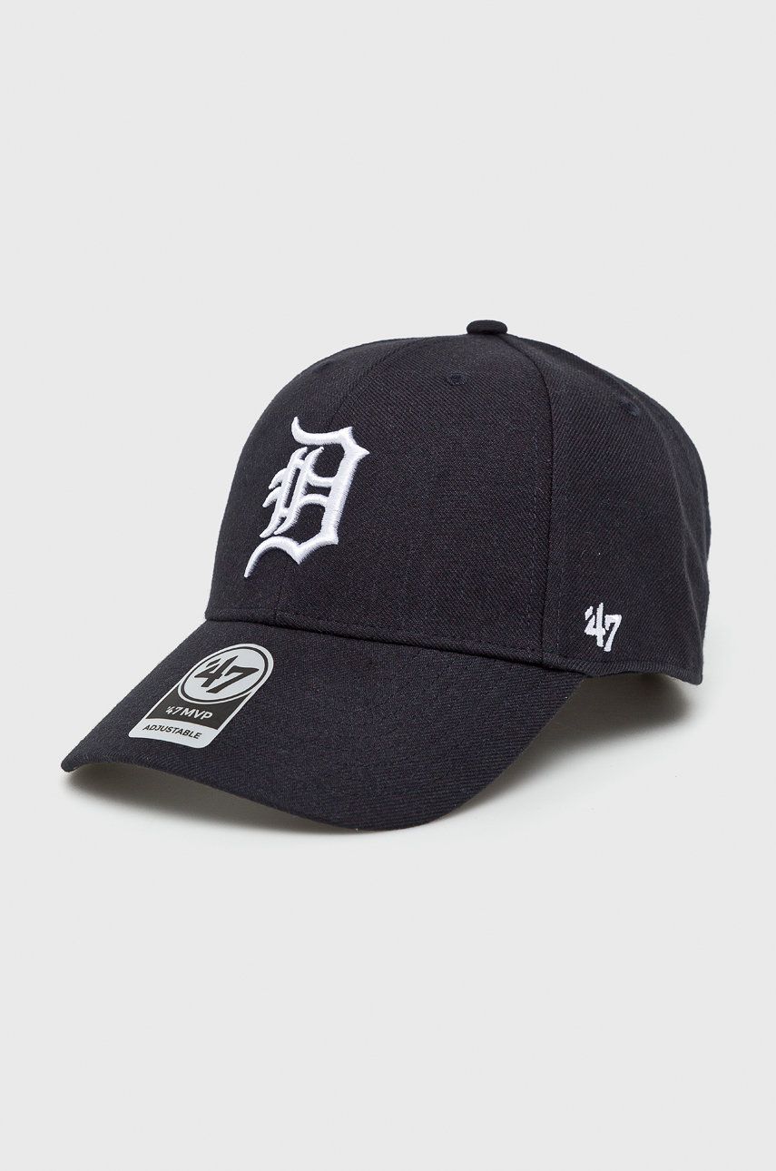 47brand - Čepice MLB Detroit Tigers - černá - 85% Akryl