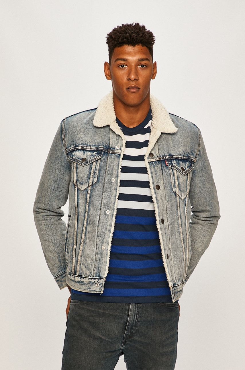 E-shop Džínová bunda Levi's 16365.0070-MedIndigo