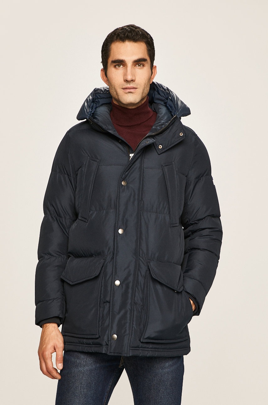 

Tommy Hilfiger - Пухено яке, Тъмносин