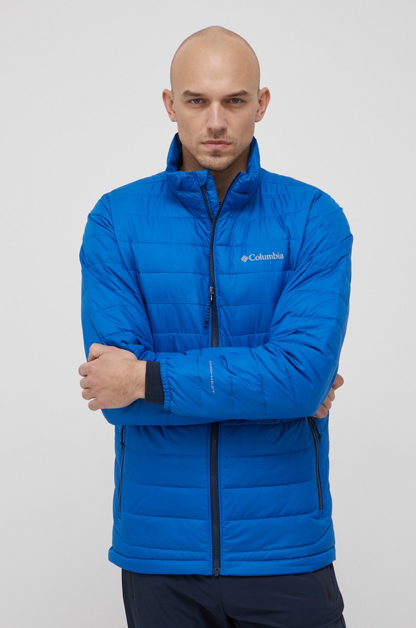 

Спортно яке Columbia Powder със зимна изолация, Син