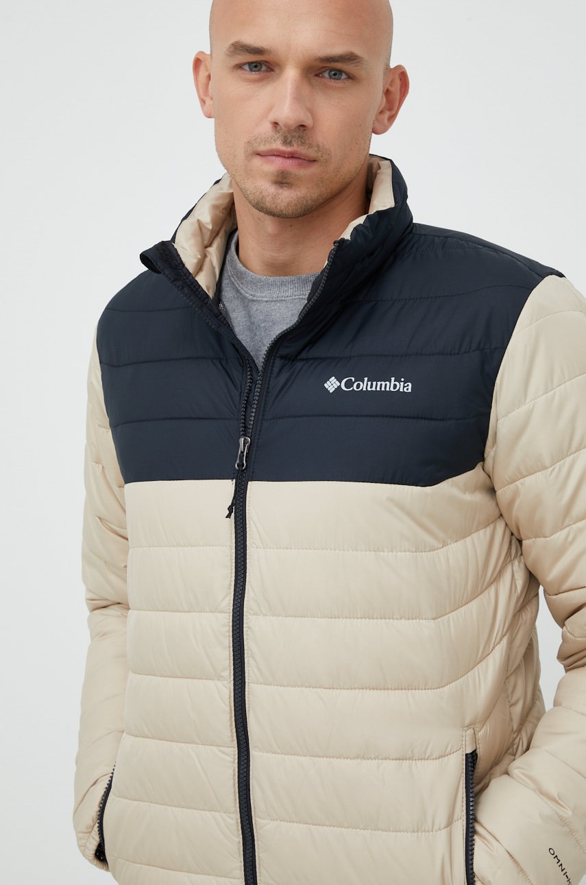 

Спортно яке Columbia Powder в бежово, Бежов