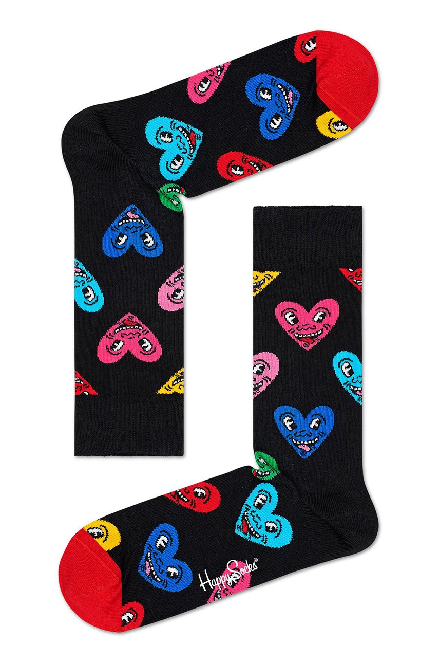 

Happy Socks - Чорапки, Черен