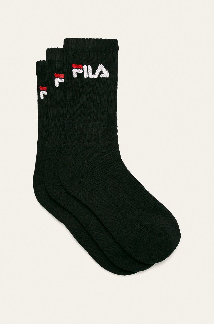 Fila - Ponožky (3-pack) - černá -  70% Bavlna